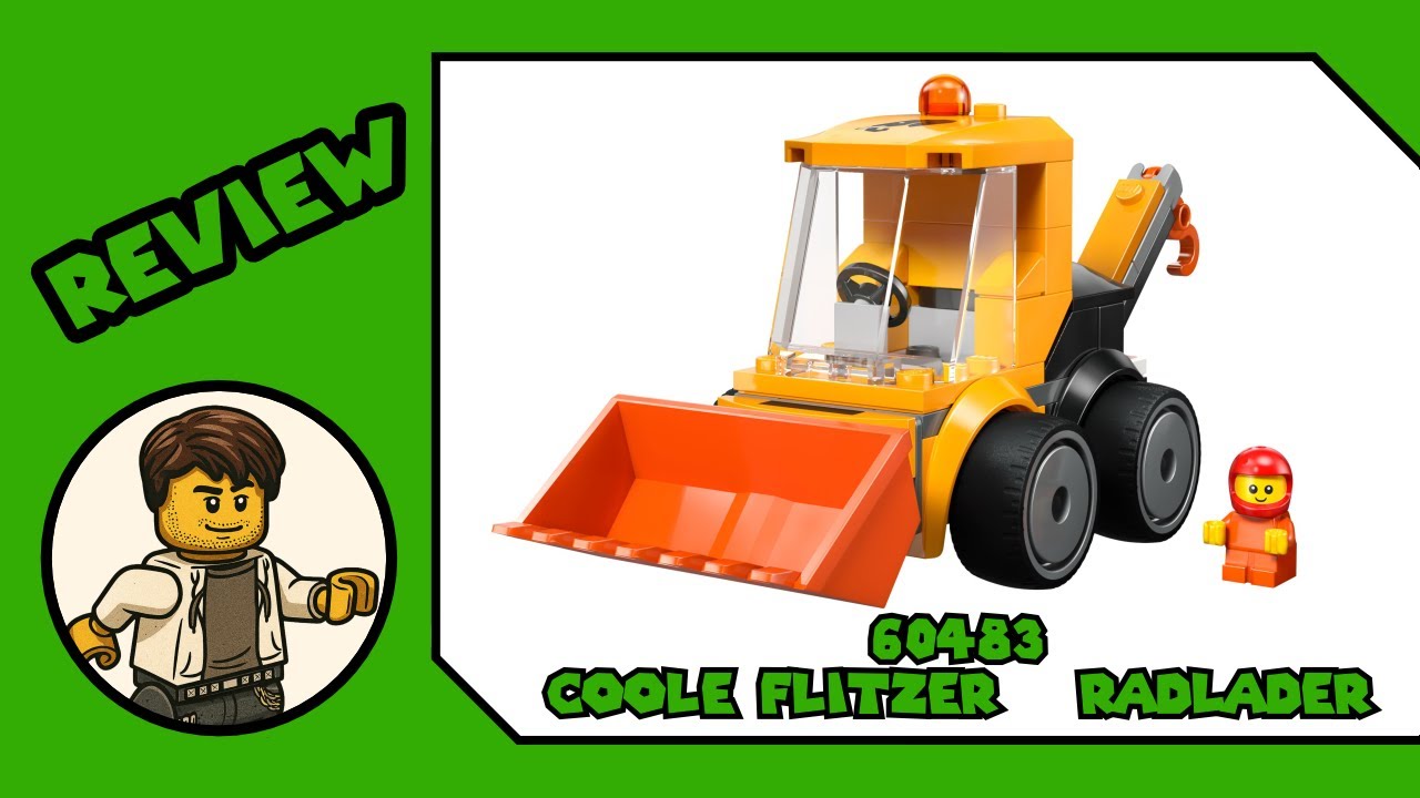 [Review] - Lego City 60483 Coole Flitzer – Radlader -