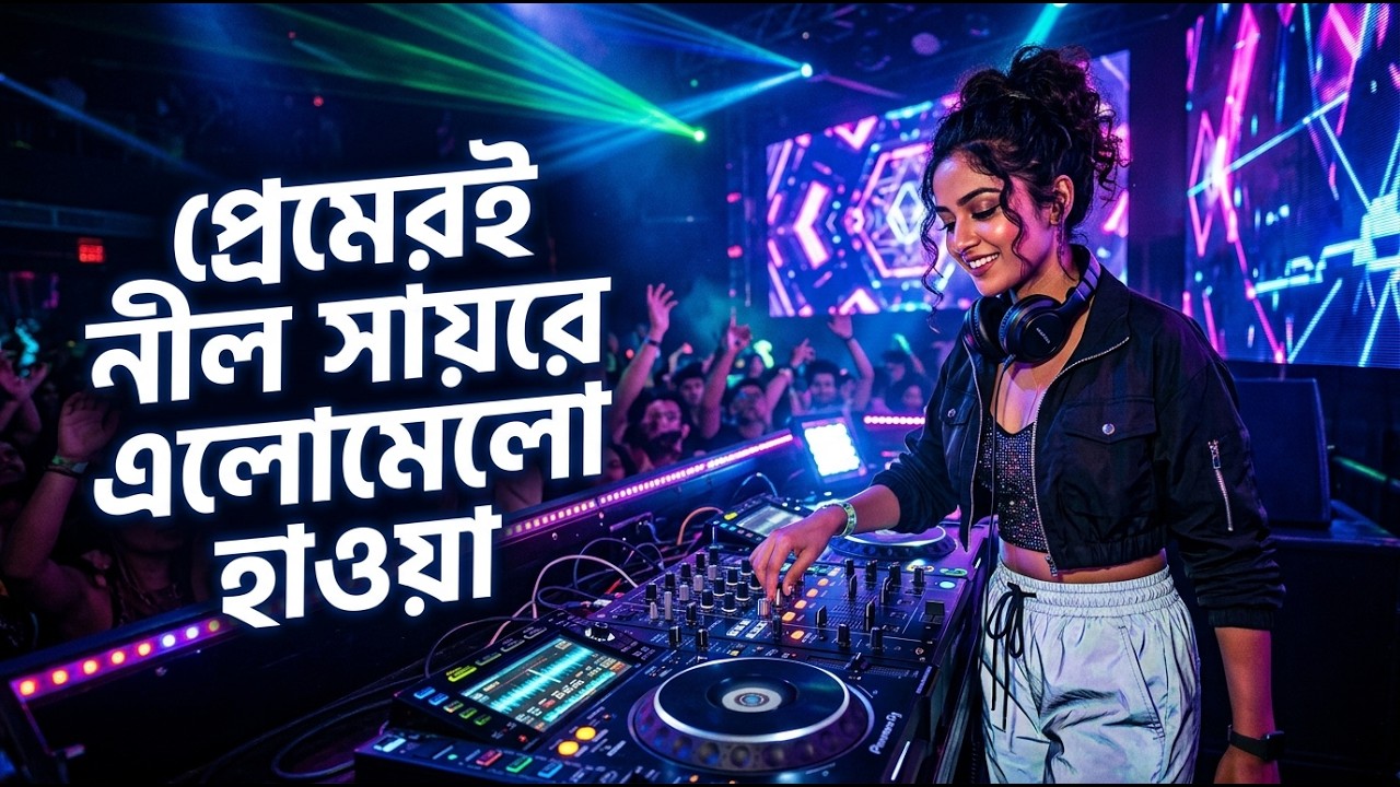 প্রেমেরই নীল সায়রে এলোমেলো হাওয়া | Premeri Neel Sayore Elomelo Hawa | Bangla DJ Remix | DJ nights