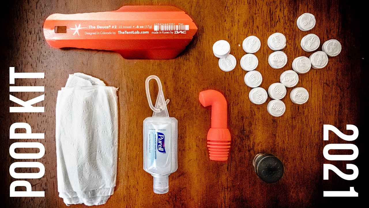 BEST GEAR to Do The TWO!!! My 2021 POOP KIT