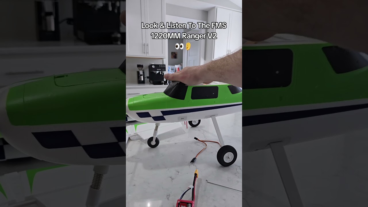 FMS 1220MM Ranger V2 RC Airplane 🛫 #remotecontrol #rc #rcplane #fms