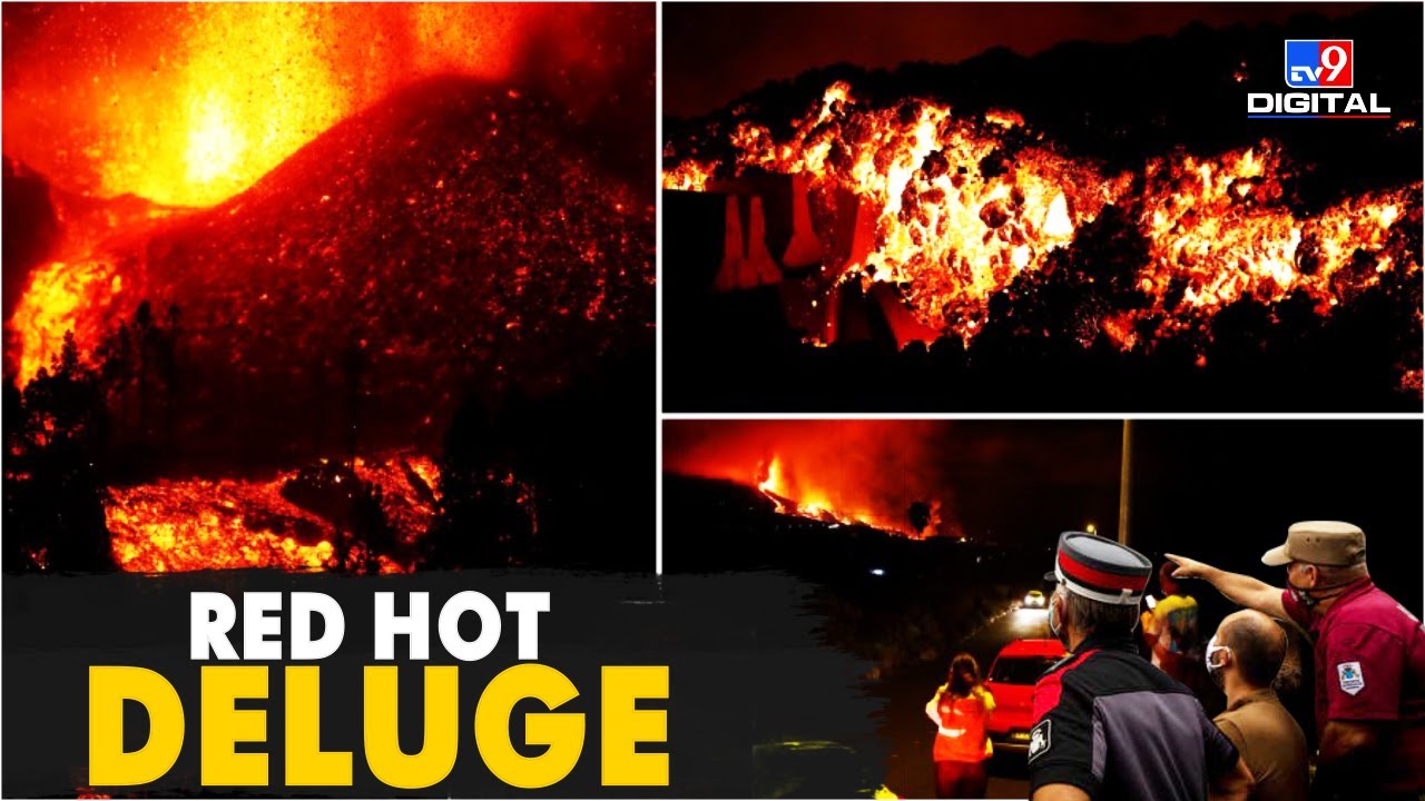 Most terrifying scenes from Spain's volcanic eruption