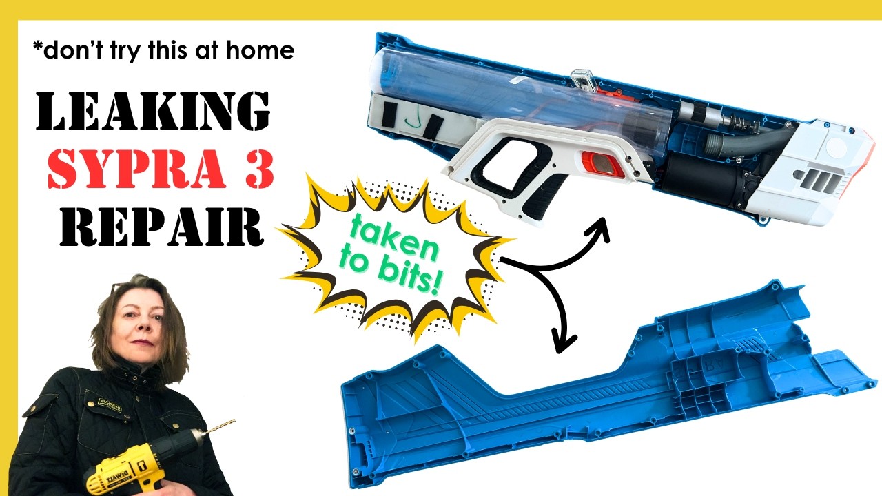 I dismantled and attempted to repair a leaky Spyra 3 Water Gun