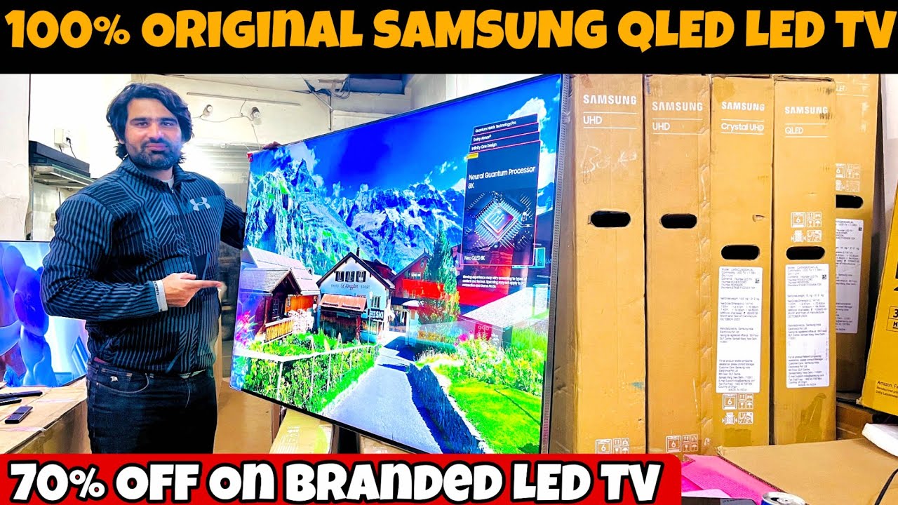 Branded LED TV ONLY ₹5500 🔥| Sony, Samsung, LG TV upto 80% OFF | Branded LED TV Warehouse in Delhi