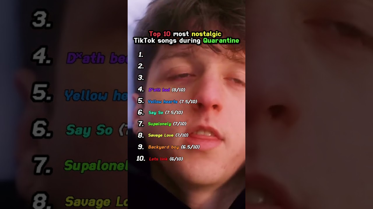 Top 10 Most Nostalgic TikTok Songs During Quarantine #shorts #nostalgic #tiktok