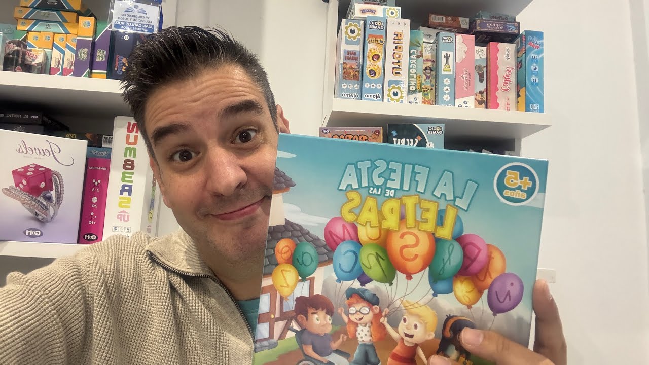 Partida al juego “La Fiesta de las letras”. Lectoescritura