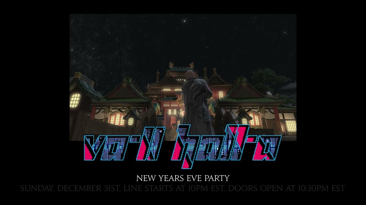 Ysbryd Games presents: VA-11 Hall-A New Year's Eve party in FFXIV!