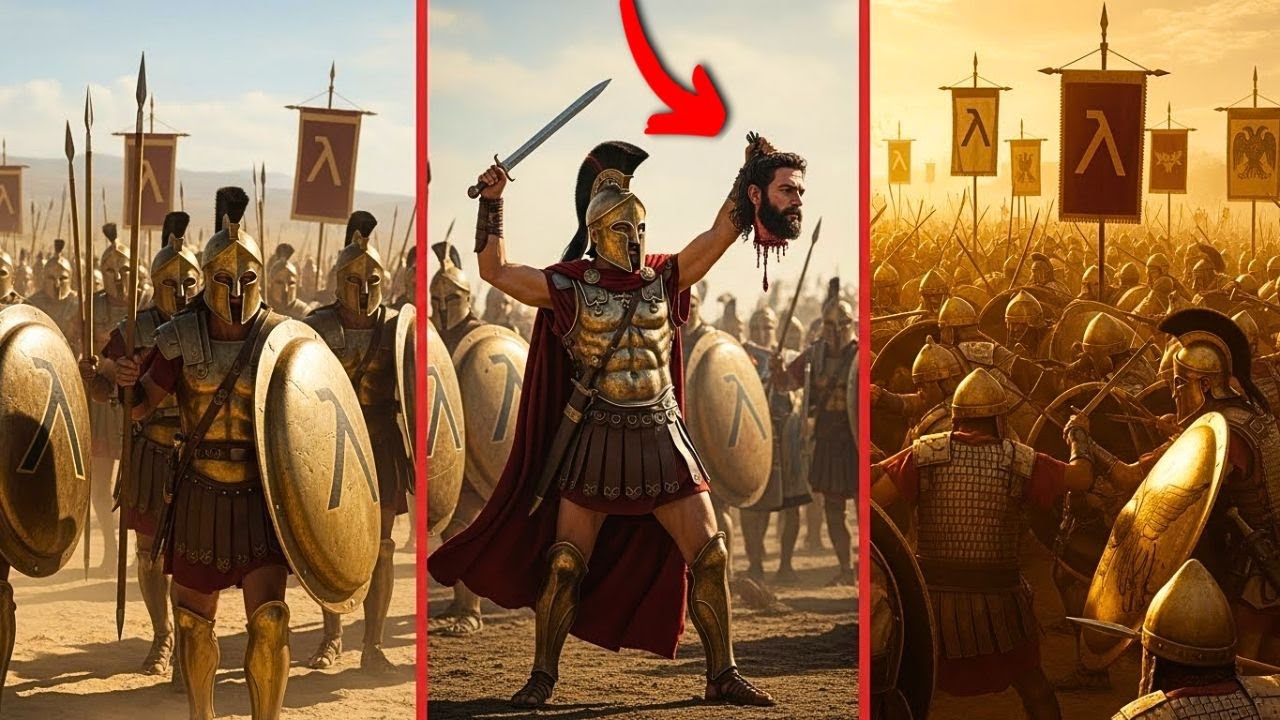 300 Spartans vs 20,000 Persians – The Last Stand at Thermopylae