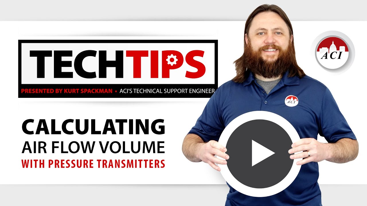 Tech Tips Episode #2 • Calculating Air Flow Volume with Pressure Transmitters