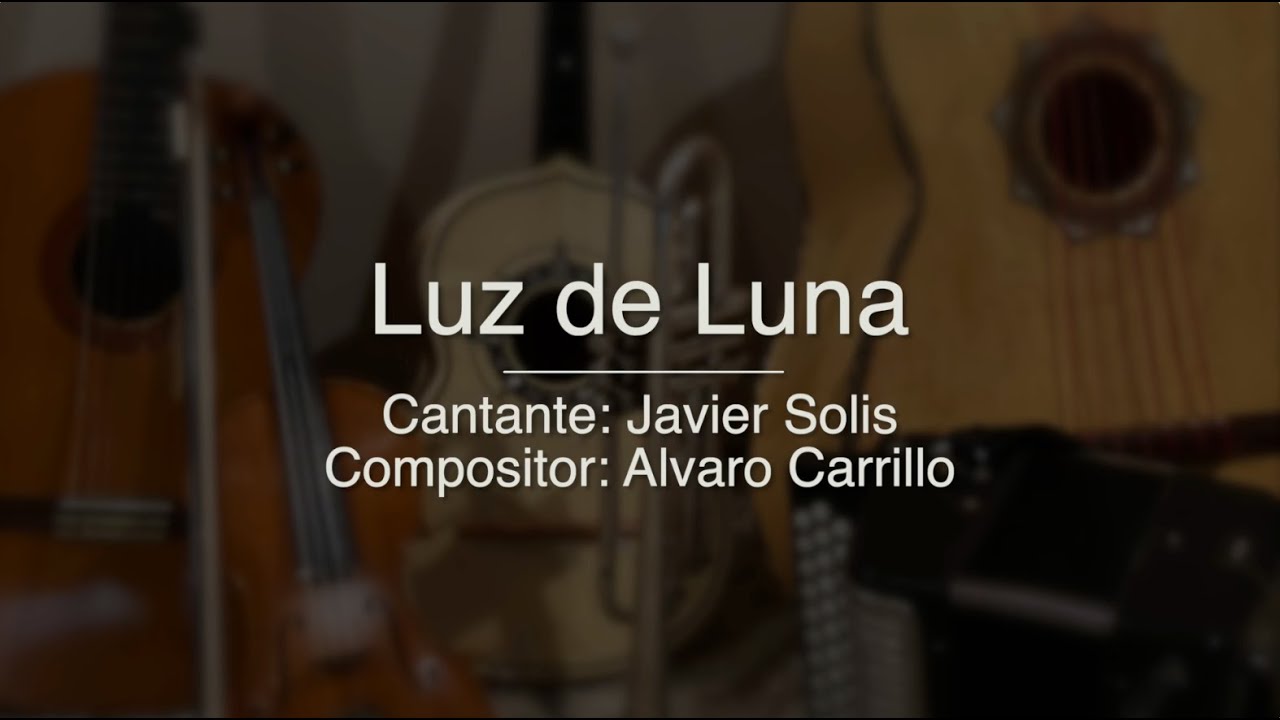 Luz de Luna - Puro Mariachi Karaoke - Javier Solis