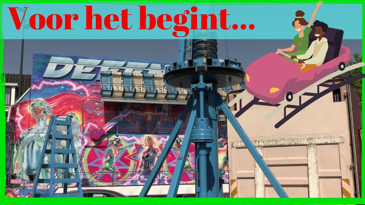 🎠 Kermis komt tot Leven: Unieke Blik op de Voorjaarskermis Grou 2025!