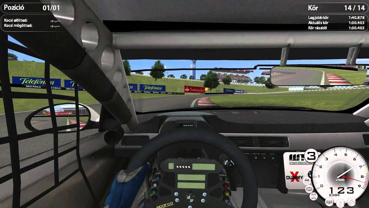 Race 07 BMW 320si WTCC - Interlagos Hotlap - 1:40.878 [HD]