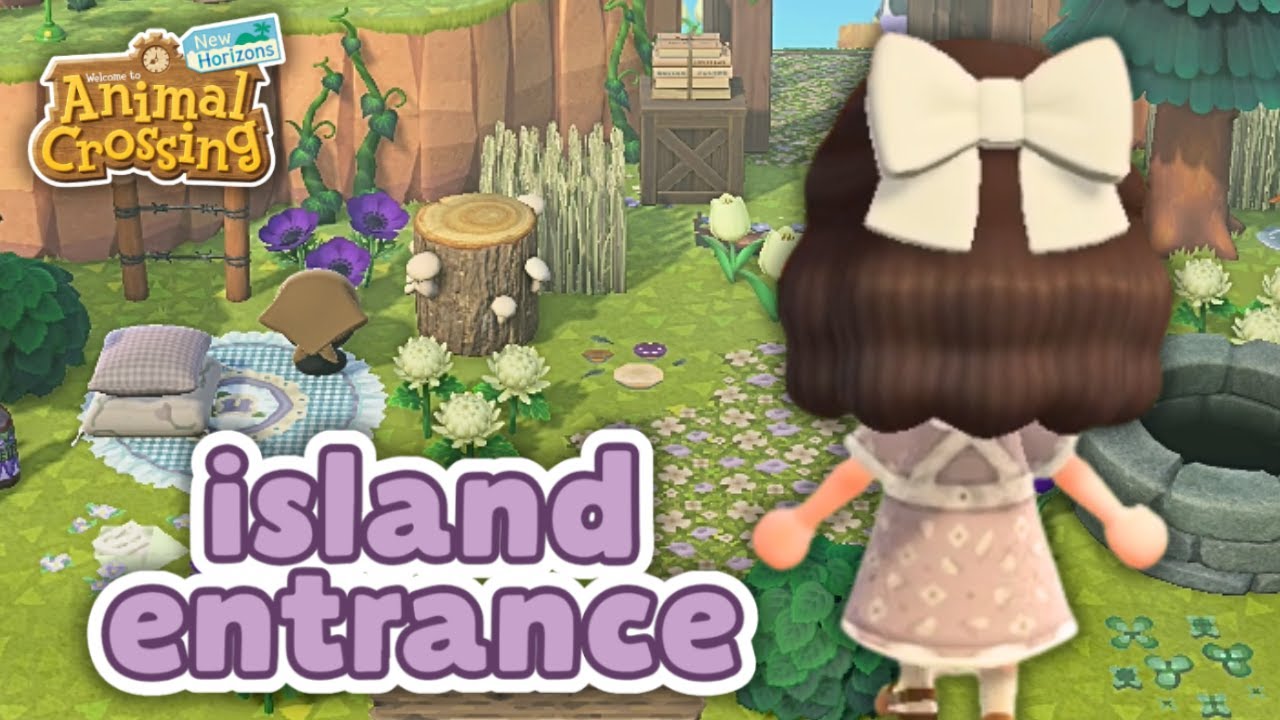 Bringing Cottagecore BACK! My Switch 2 ACNH Island Entrance! 🪻🪻
