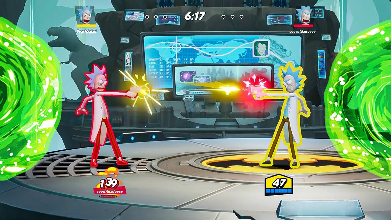 Rick players share a single braincell in MultiVersus...