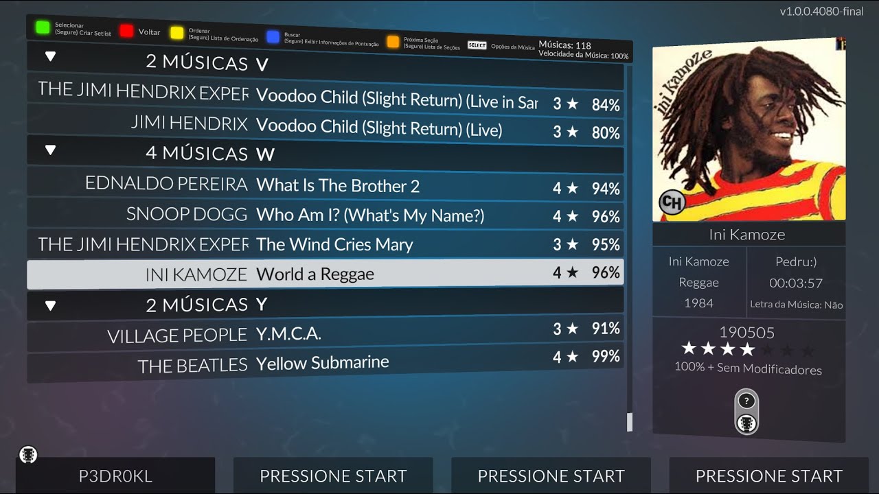 Clone Hero // World a Reggae expert