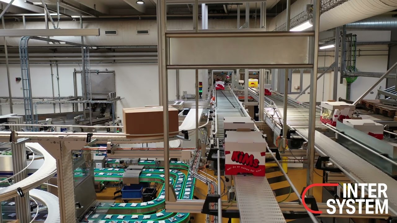 Conveyors at Orkla Confectionery & Snacks Denmark (KiMs)