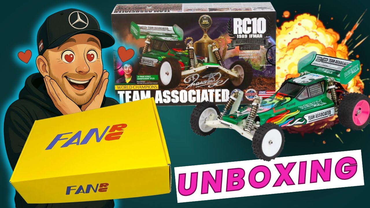 Well, This Is Awkward! Unboxing New Fan RC Release + Breaking RC10 89 Masami Announcement