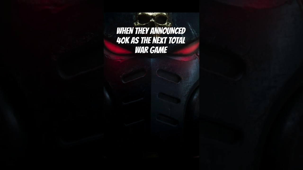 The exact moment Warhammer 40K joined Total War 
