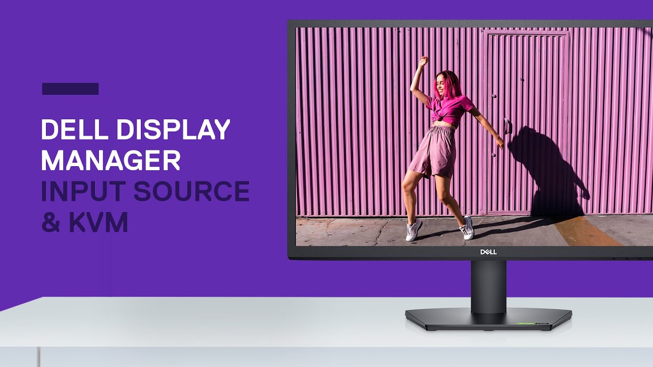 Dell Display Manager | Источник входного сигнала и KVM