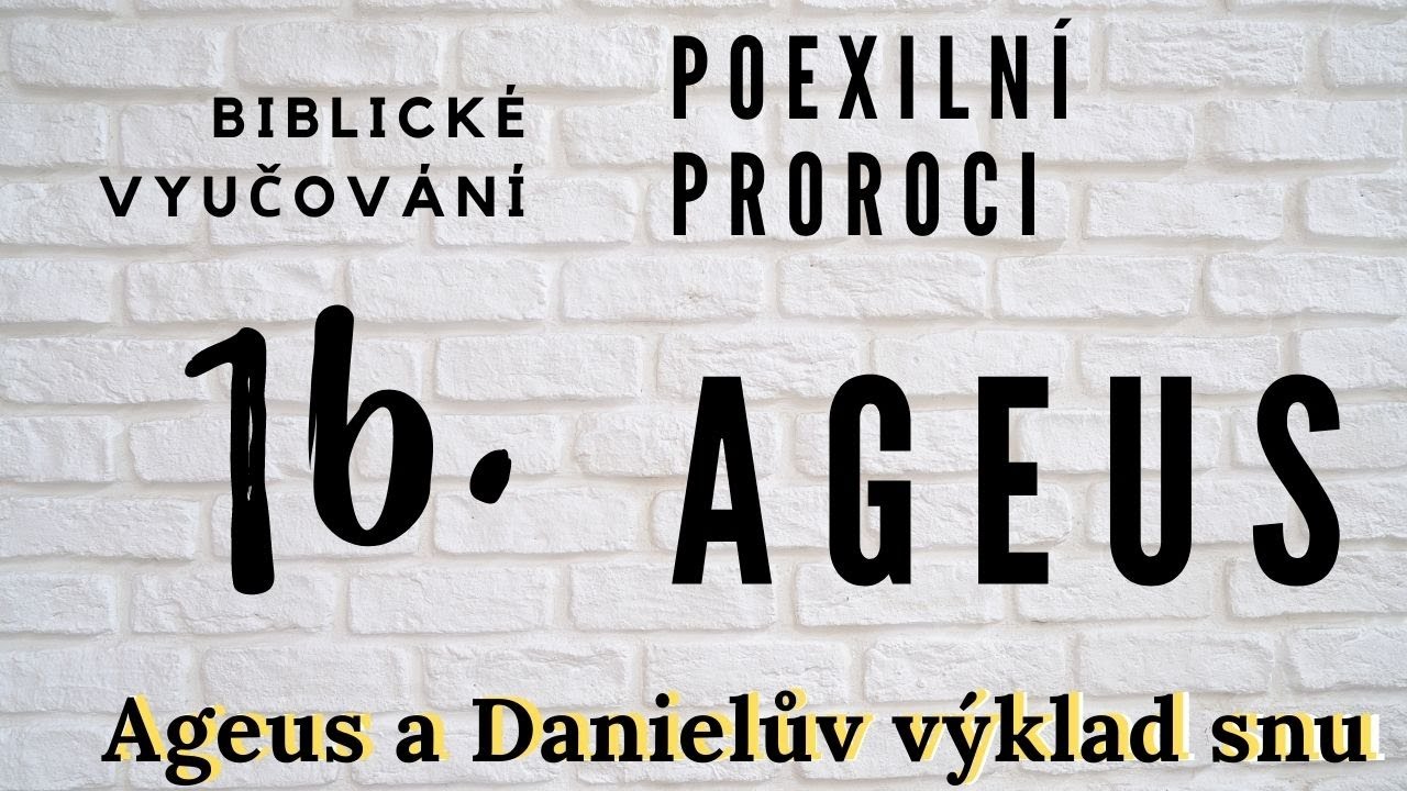 Ageus a Danielův výklad snu | Ludvík Tvrdý