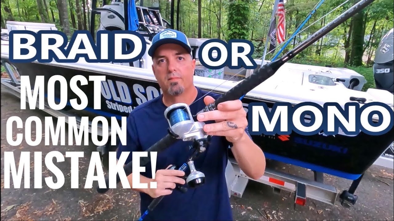 Braid or Mono fishing line? Choosing line. KILLER TIPS #2