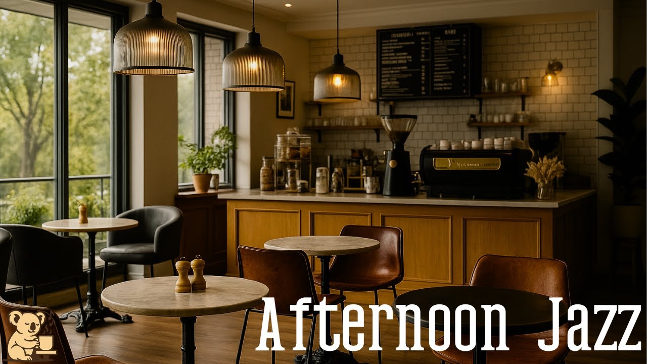 Afternoon Caf&eacute; Jazz ☕ Relaxing Instrumental Music for Work & Study