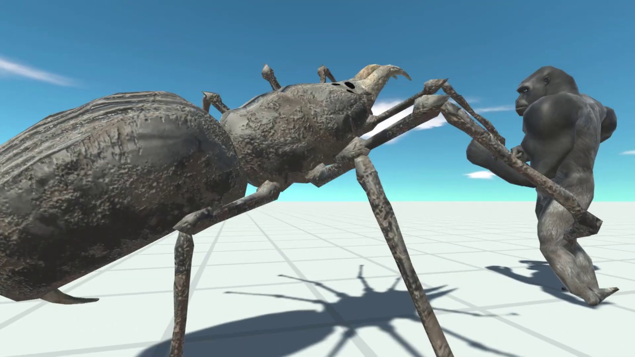 SABER TOOTHED SPIDER vs EVERY UNIT - Animal Revolt Battle Simulator