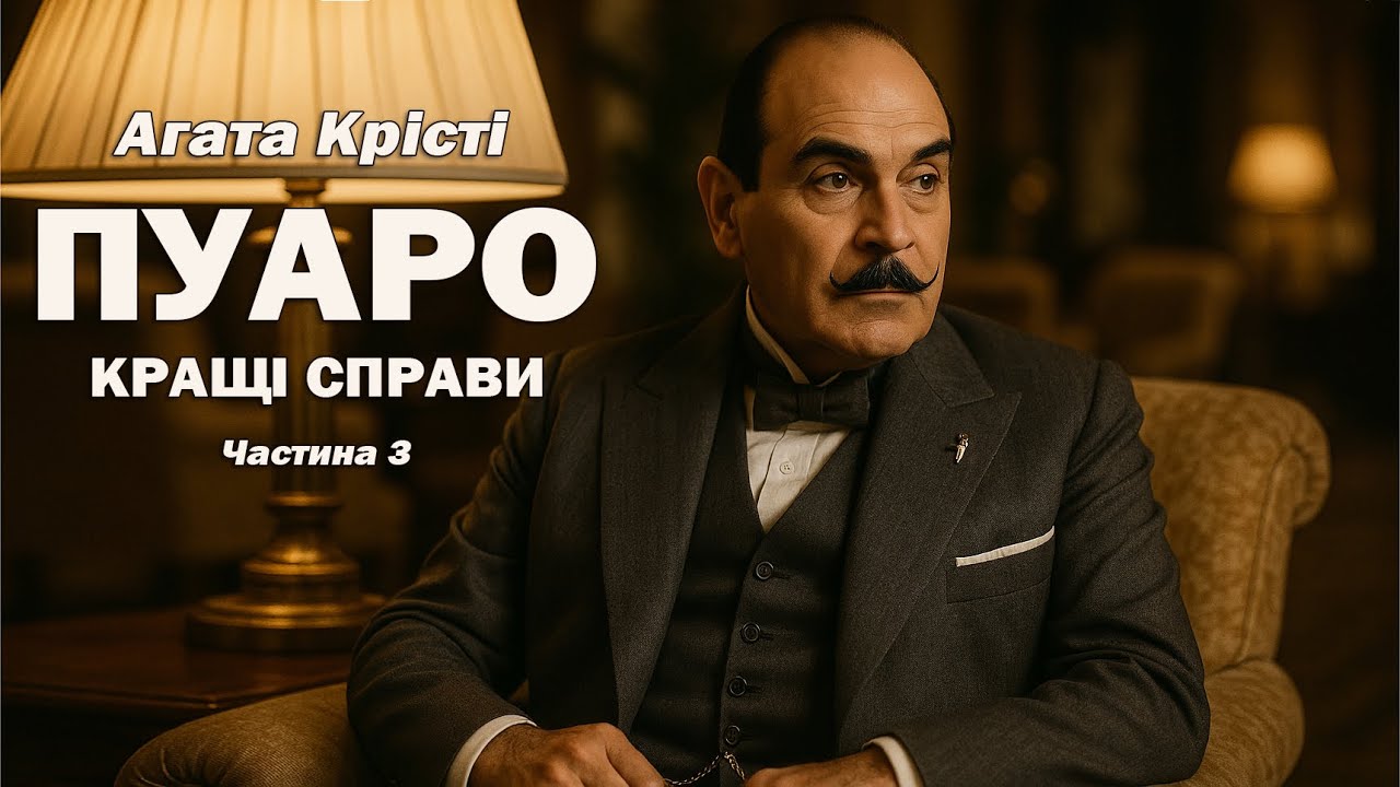 АГАТА КРІСТІ - КРАЩІ СПРАВИ ЕРКЮЛЯ ПУАРО | Читає Ярослав Макєєв #аудіокнигиукраїнською