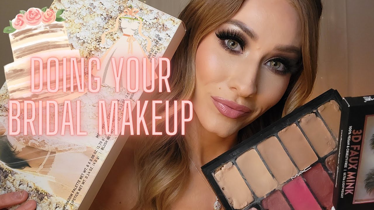 ASMR Doing Your Soft Bridal Glam 👰‍♀💕 (layered sounds, personal attention)✨️
