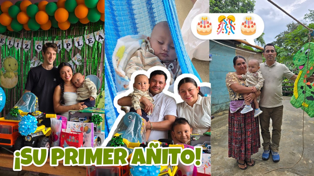 NUESTRO BEBÉ CUMPLIÓ SU PRIMER AÑITO🥹|Así lo CELEBRAMOS 🎂🎊🍩