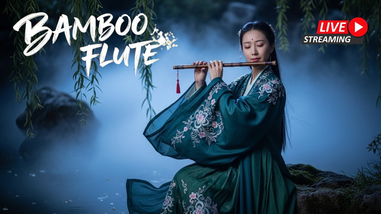 The Soul of Ancient Flute LIVE 🎶 Traditional Instrumental Meditation 古笛之魂直播｜传统冥想音乐