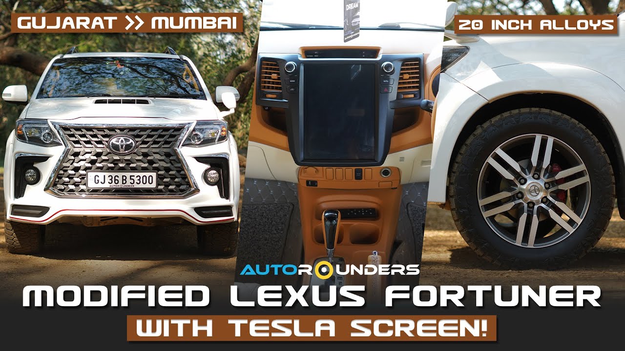 Dashing Fortuner modification with Lexus Kit & 20