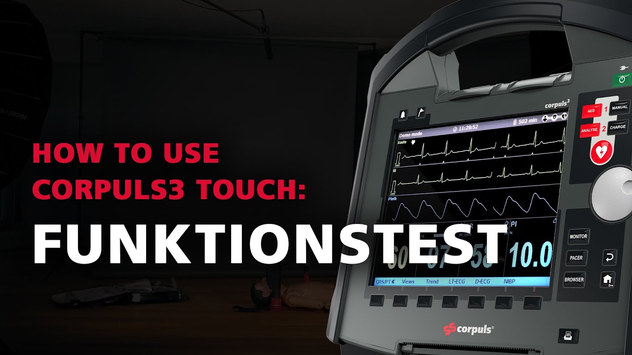 Tutorials by corpuls | How to use corpuls3: Täglicher Funktionstest