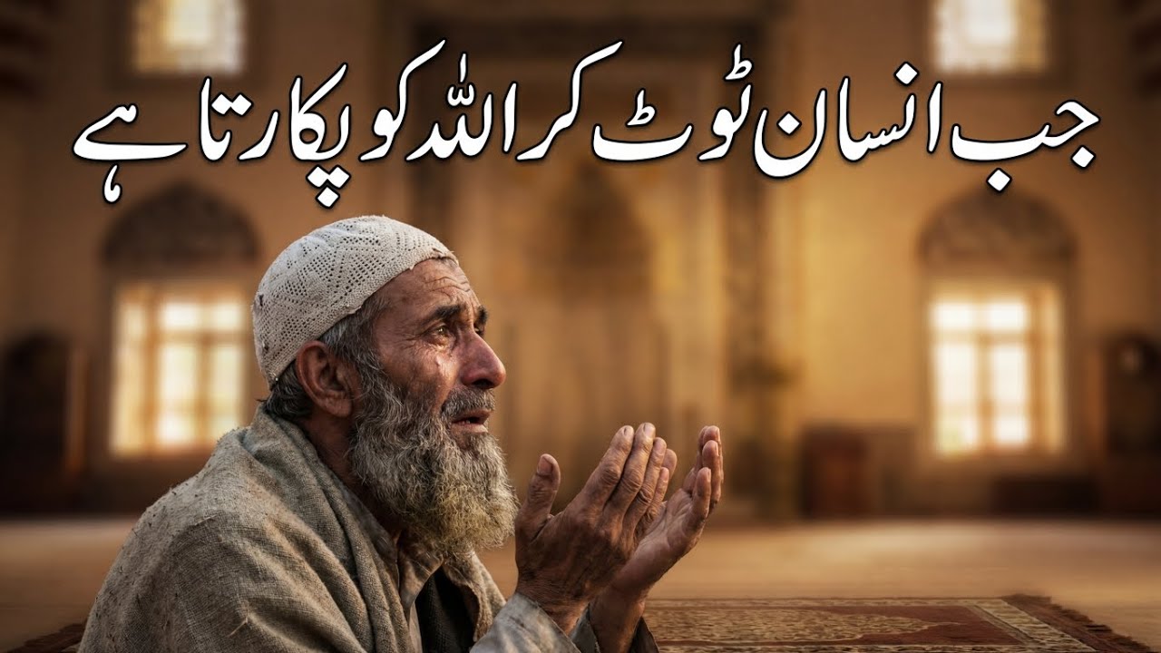 Jab insan Tut kar Allah Ko pukarta hai | Allah Ko Raji kaise karen | Ramzan ul Mubarak