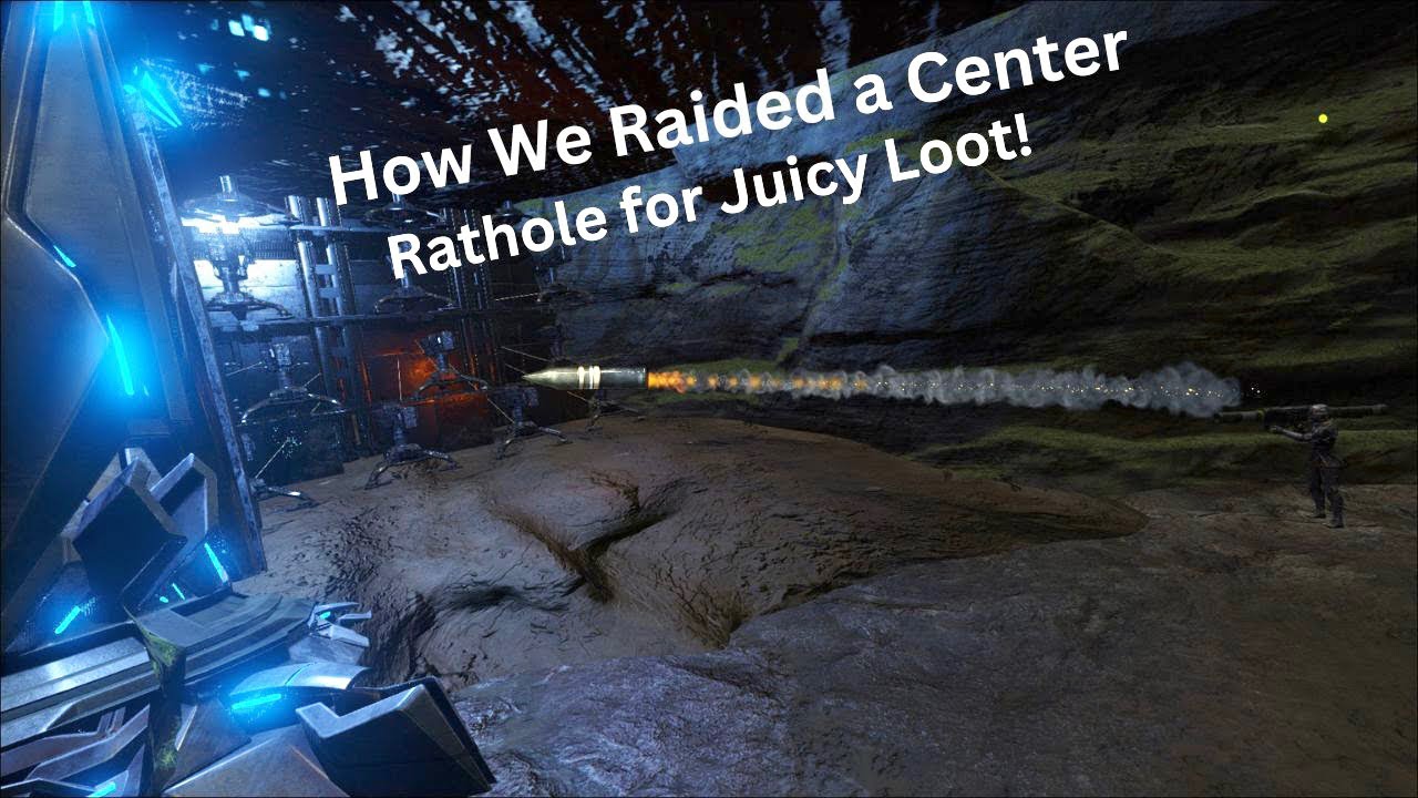 How We Raided a Center Rathole For Juicy Loot Ark PvP