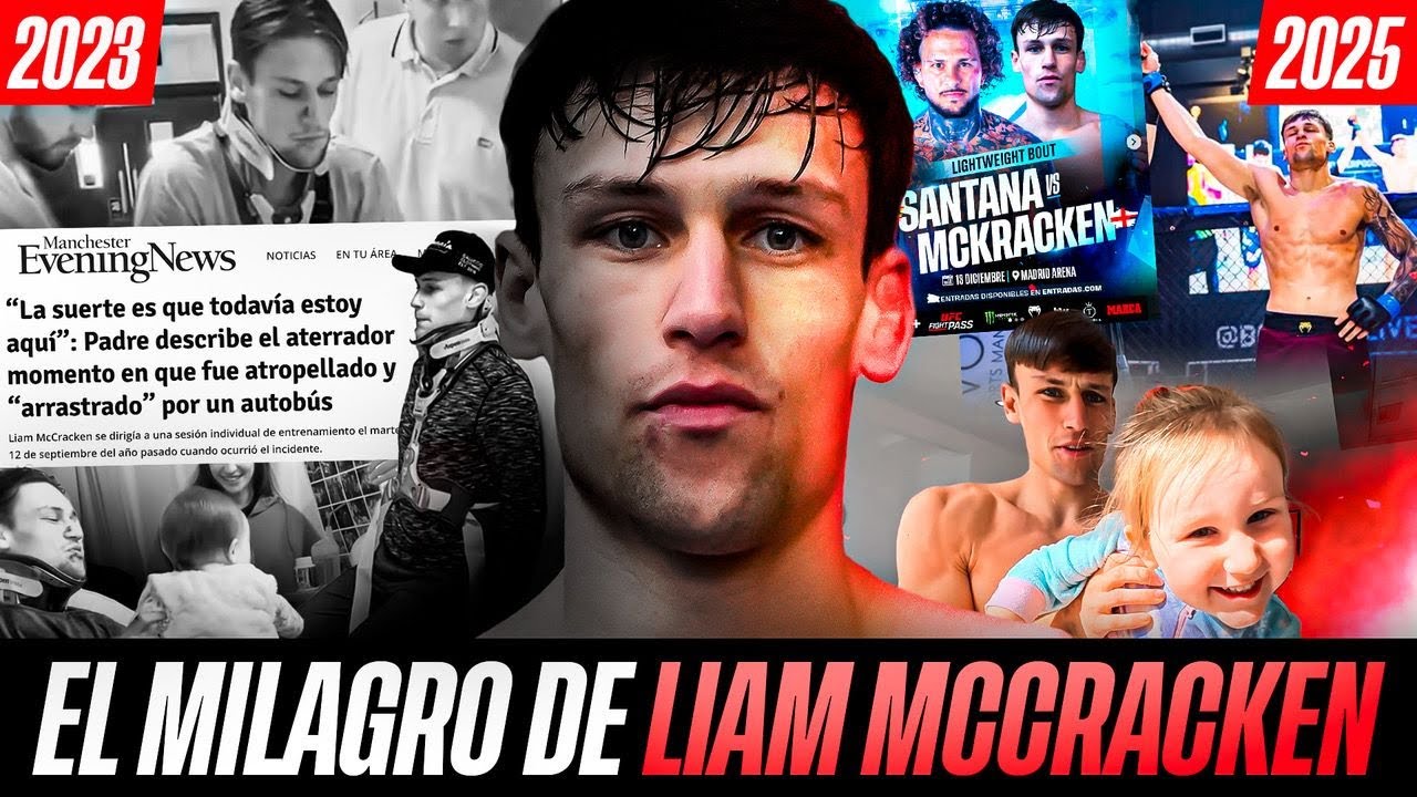 ATROPELLADO, ROTO Y RENACIDO: La incre&iacute;ble historia real de Liam McCracken.