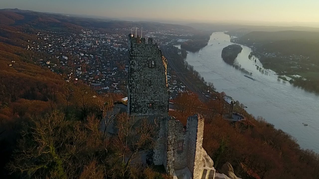 Drachenfels  & Drachenburg Castle Königswinter Germany 2020