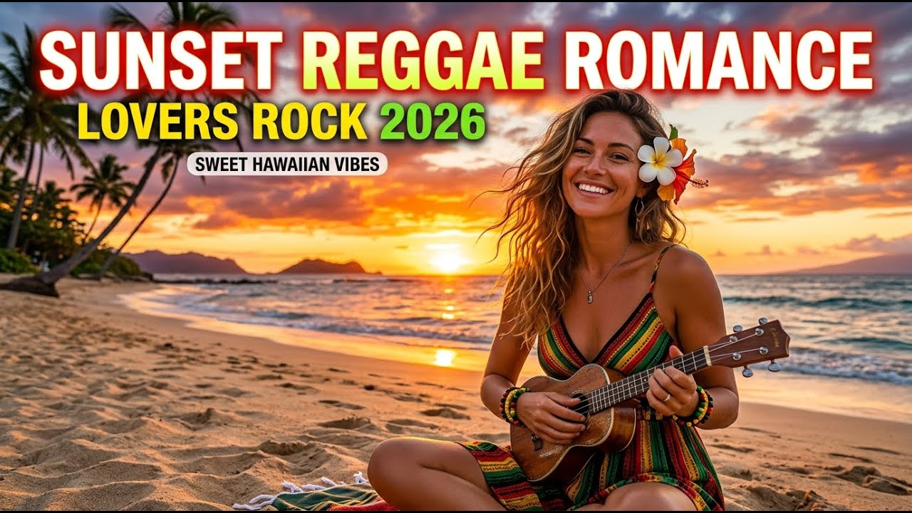 Tropical Hawaiian Reggae Vibes 🌴 Island Music for Focus & Relax