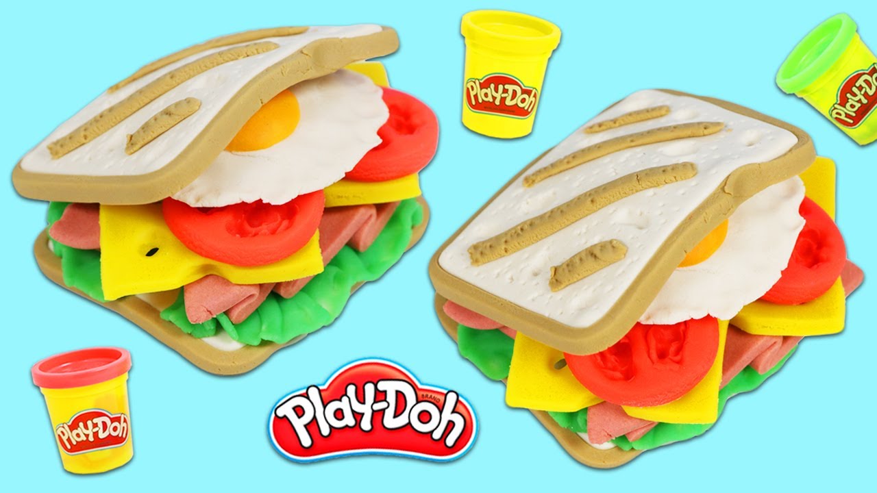 How to Make a Delicious Play Doh Sandwich!