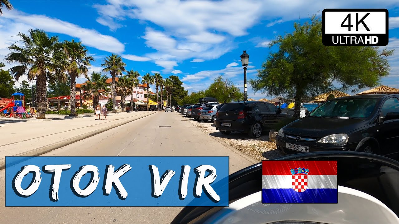 Otok Vir - Plaže (Beaches), Croatia 4K
