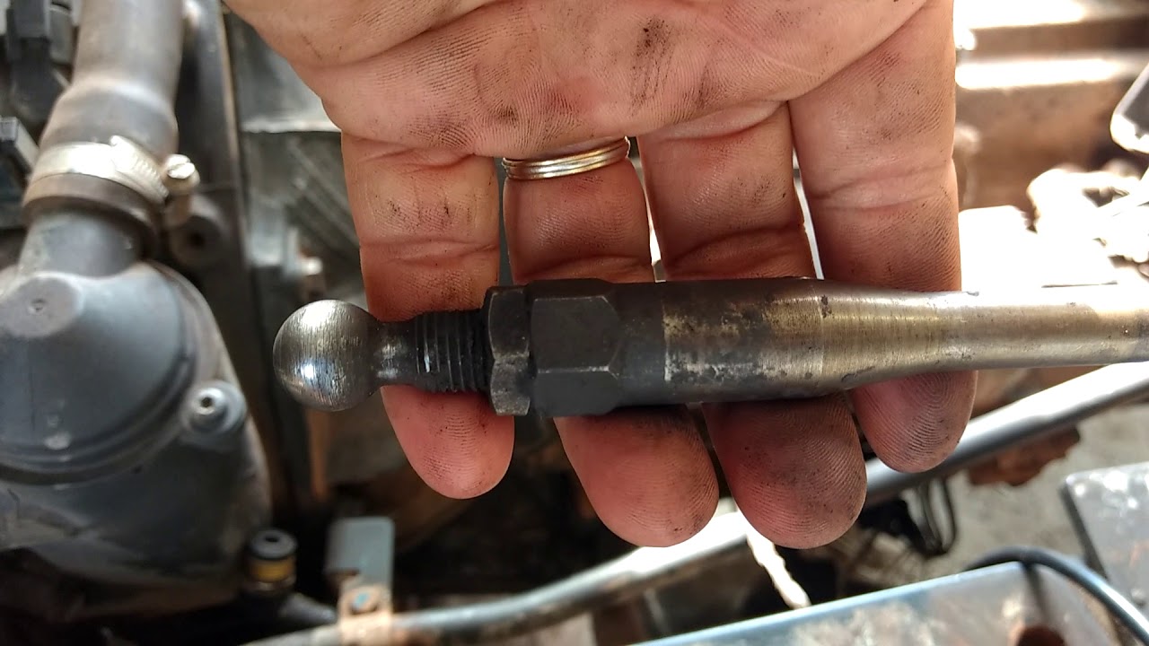 Regulagem da haste do servo axor automático
