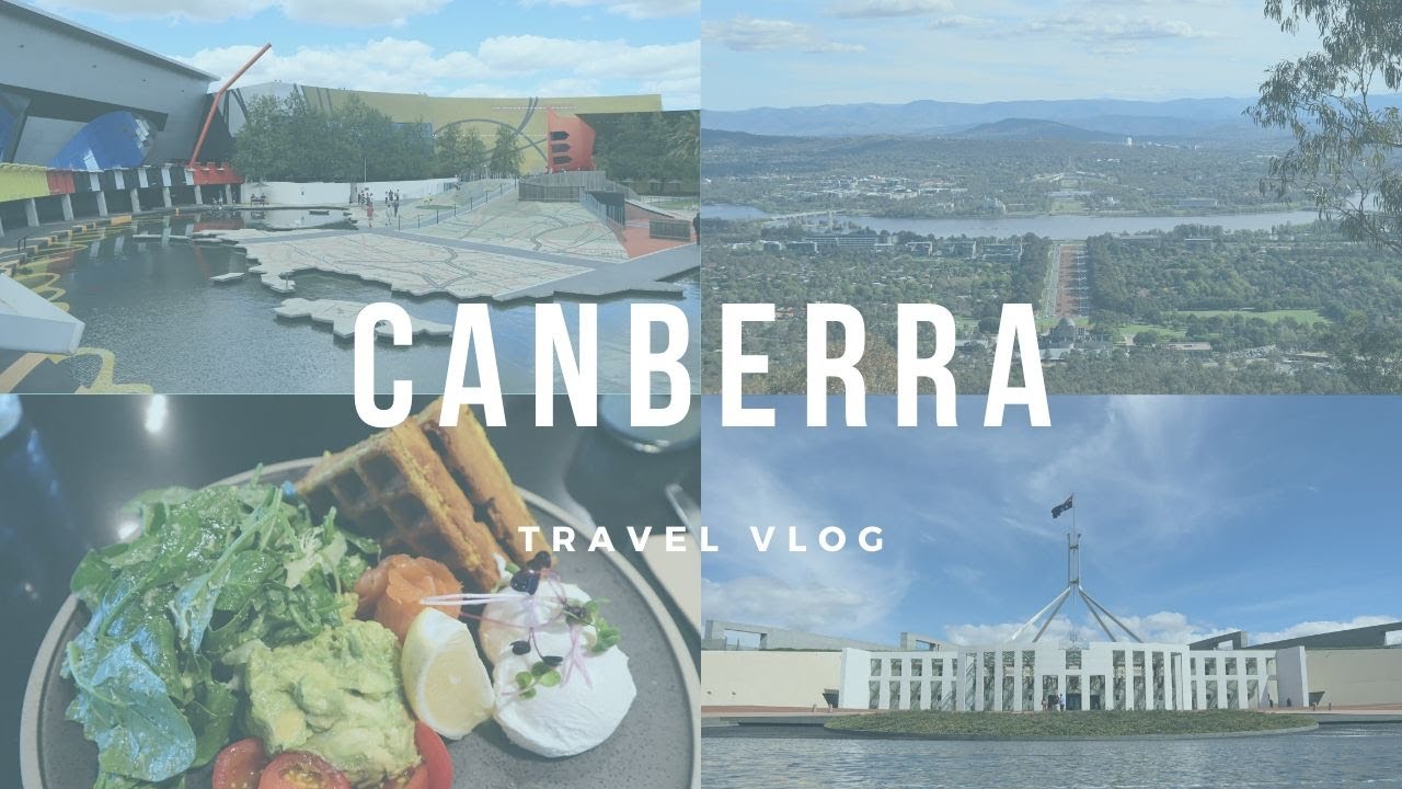 【Australia】坎培拉三天兩夜小旅行🚞｜Canberra Travel Vlog｜澳洲交換