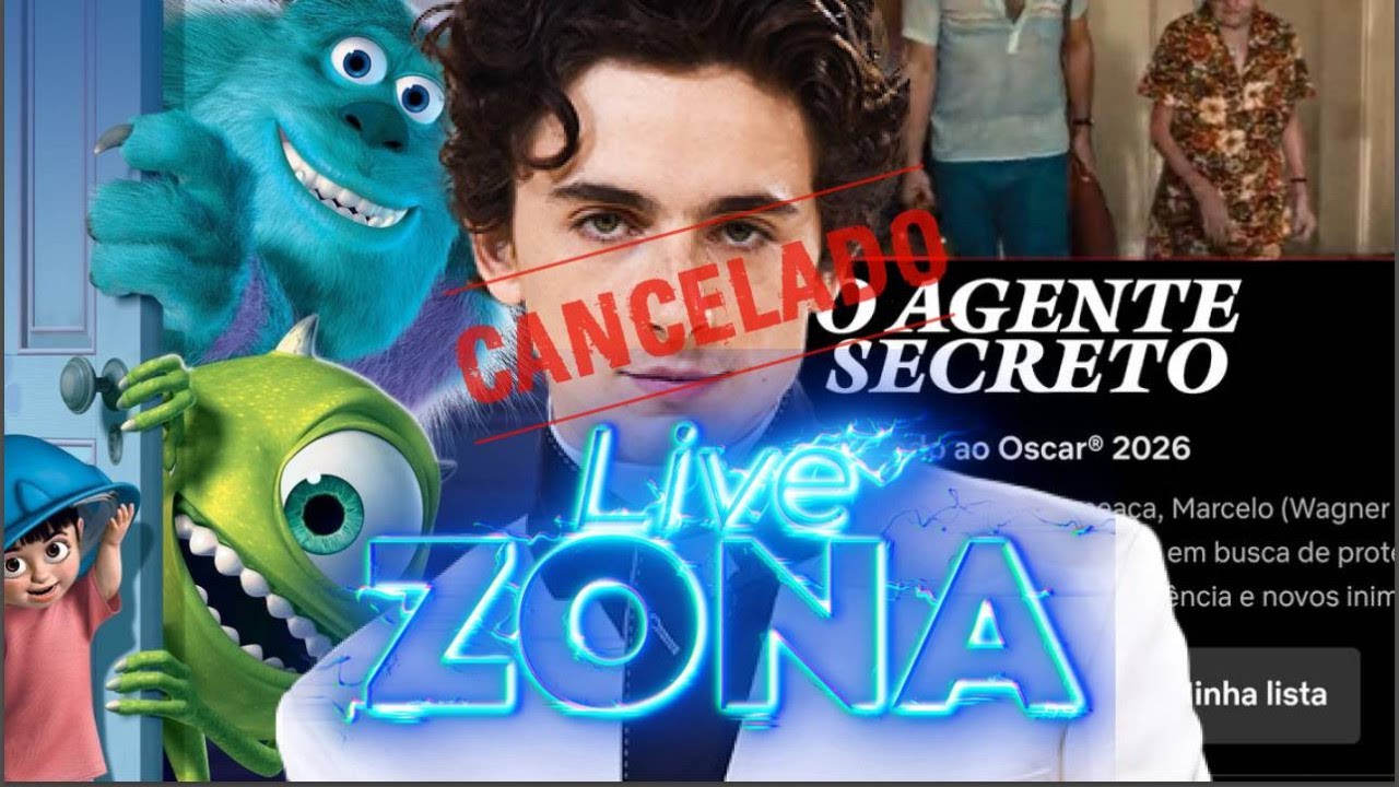 🚨 LiveZONA 129 | CHATOLETE FALOU MERDA 💩, MONSTROS S.A. 3, CINEMA X STREAMING E MAIS