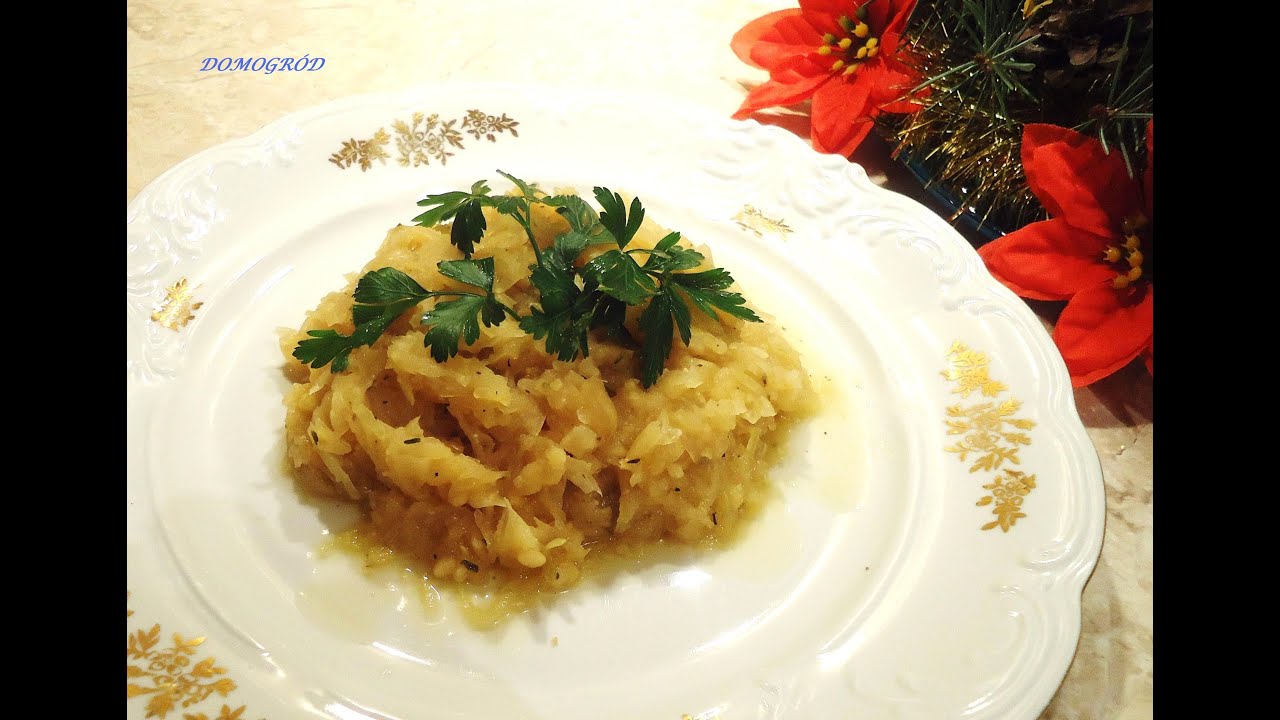 Kapusta z grochem tania i pyszna