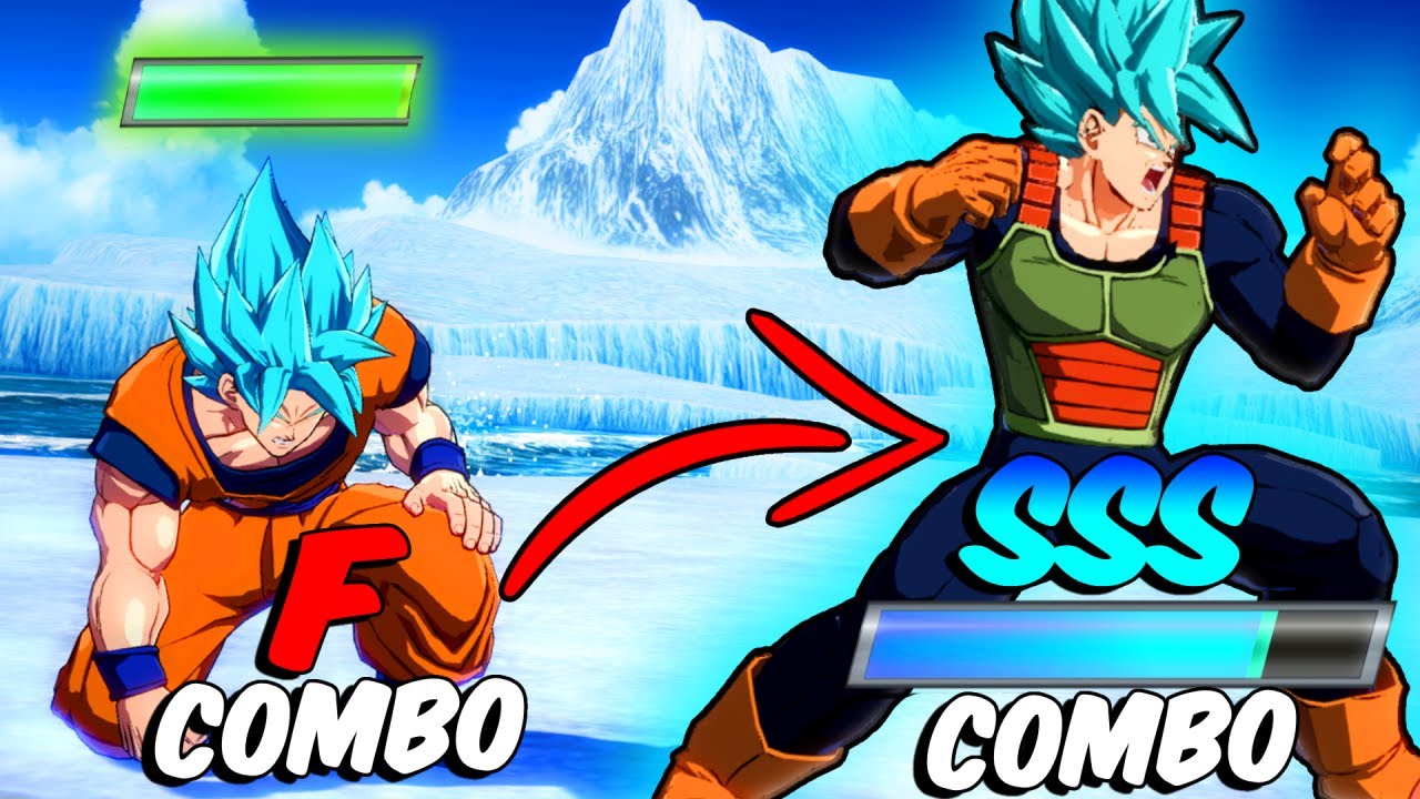 Difficulty Increases with Each COMBO! Blue Goku - DBFZ New Combos