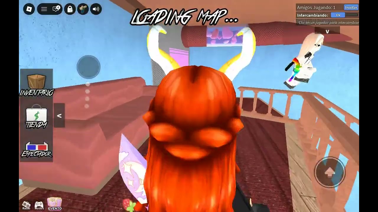 Jugando murder misteri Roblox 