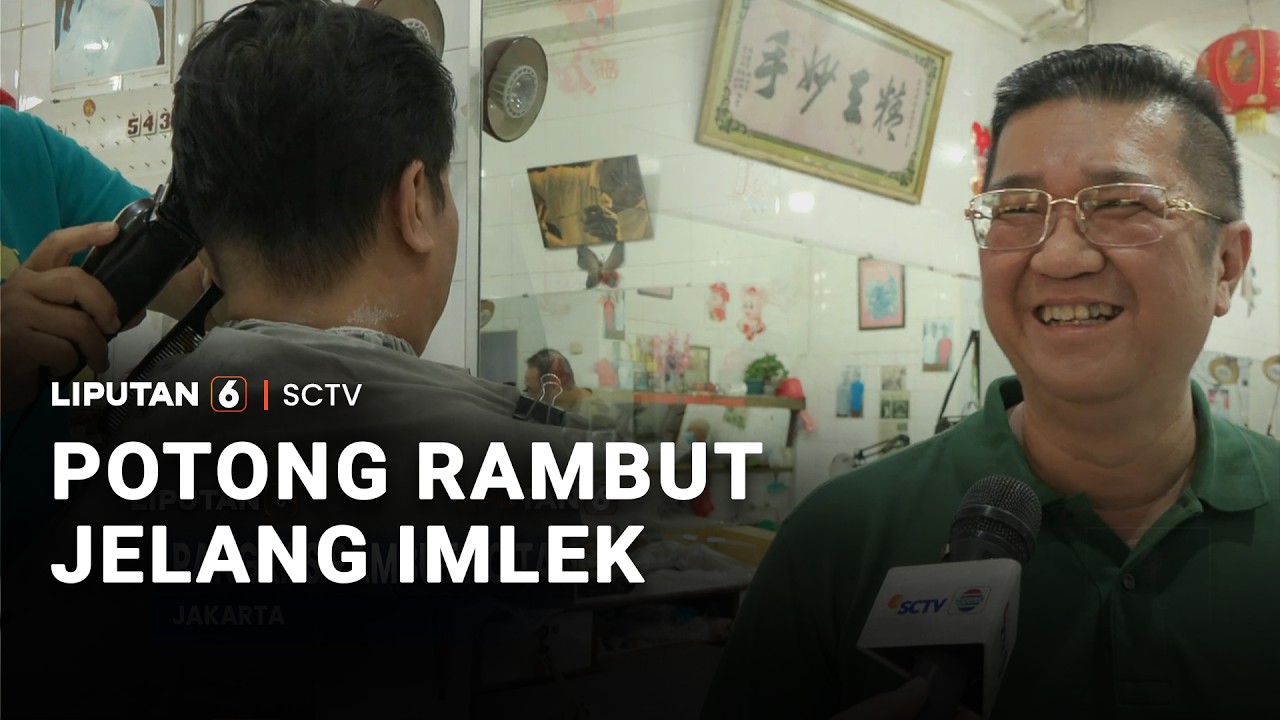 Potong Rambut Jelang Imlek | Liputan 6