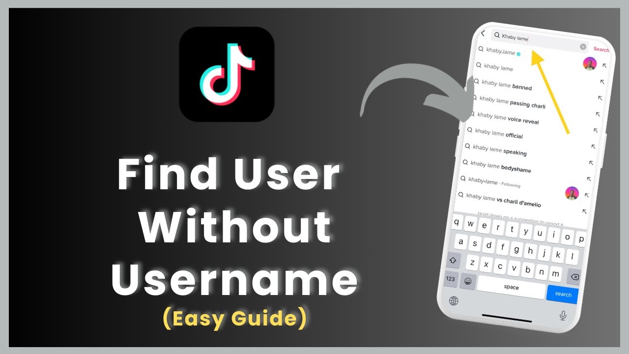 How To Find Someone on TikTok Without Username !