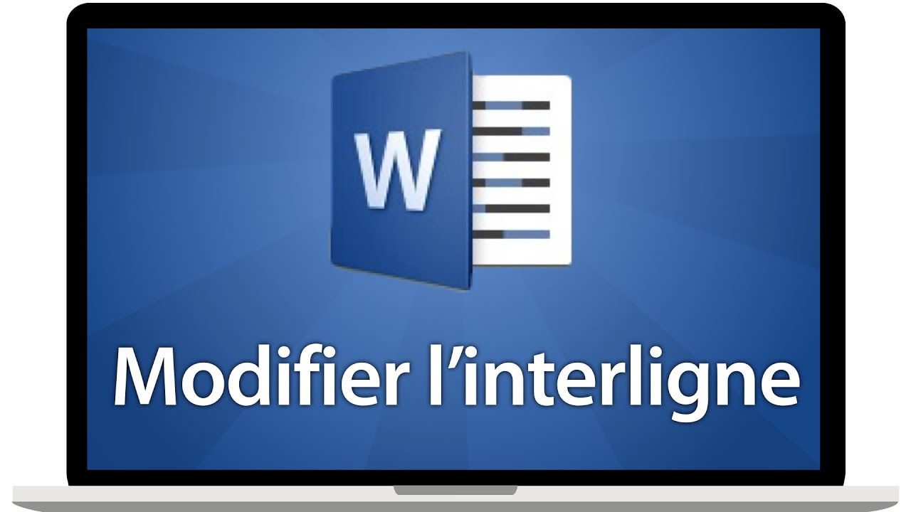 Tutoriel Word 2016 - Modifier l'interligne