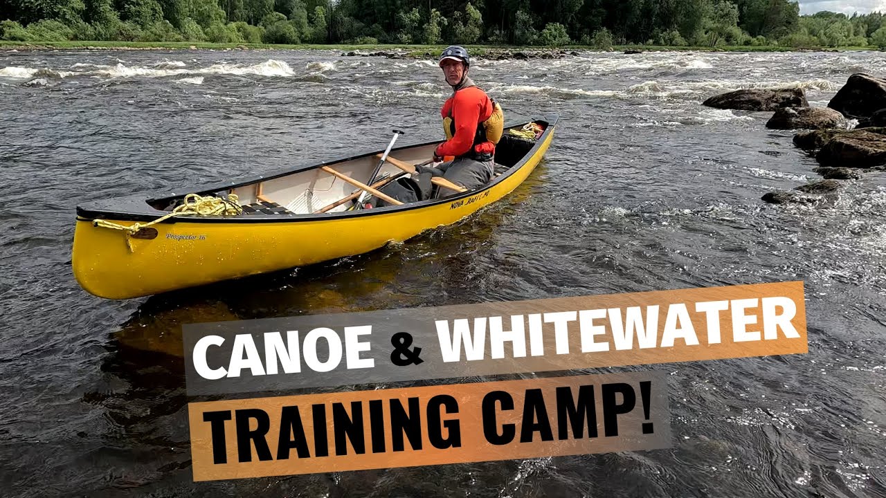 Canoes & WHITEWATER! Canadensarsymposium 2024 (canoe training camp), Dal&auml;lven - first impressions