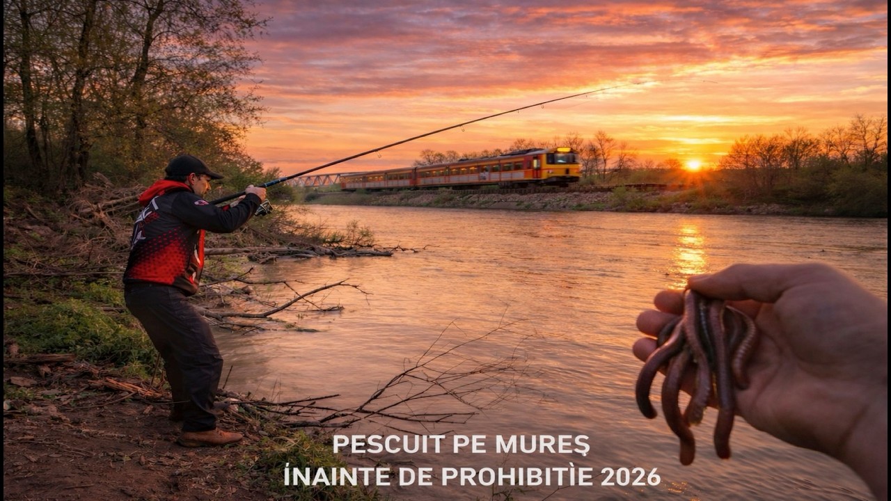 Ultimul Pescuit Pe Mures Inainte de Prohibitie 2026 Cu R&Acirc;ME de Ploaie